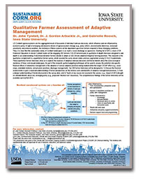 Survey of Economic Factors affecting ag decisions